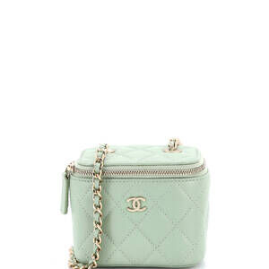 Chanel Classic Vanity Case With Chain #230768C32B